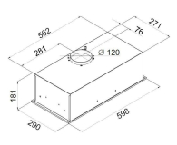 VDB BOX Glass White 60 - 1439131 - zdjęcie 5